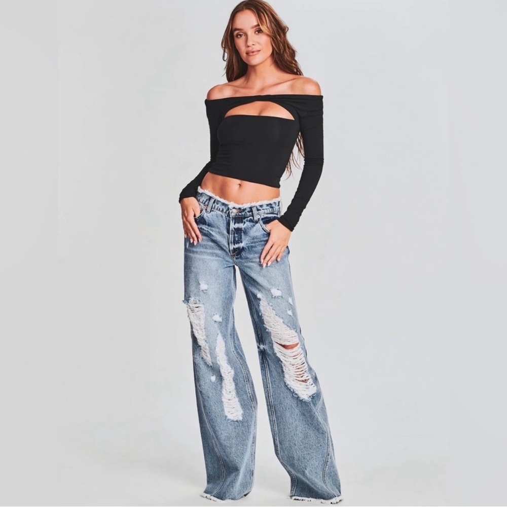 SER.O.YA Mountain Wide Leg Aspen Low Rise Jean in
Sorrentino Size 29 NWT - Picture 2 of 12
